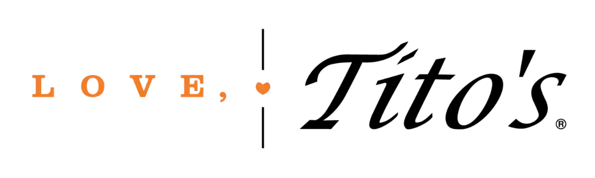 Sponsor logo: Love, Tito's