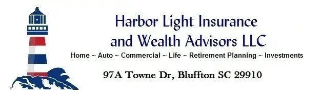 Sponsor logo: Harbor Light Insurance and Wealth Advisors LLC, 97A Towne Dr, Bluffton SC 29910
